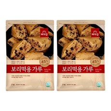 배대감 보리떡용 가루, 2개, 2kg