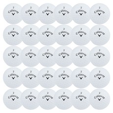 캘러웨이 골프공 로스트볼 특A+ 30p 세트, 화이트 혼합, 1세트 화이트 혼합, 1세트