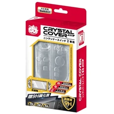 FlashFire 富雷迅 Switch2 全覆式水晶殼 附9H鋼化玻璃膜, 透明色, 1個, SY02