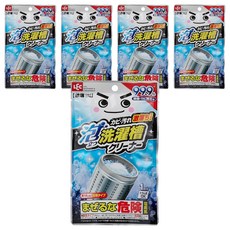 LEC 激落君濃密泡洗衣槽清潔劑 粉劑款, 5包, 120g