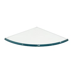 DAY&DAY 日日家居 轉角架 STH3711CG 10MM OG邊強化玻璃, 280 x 280mm, 1層, 1個