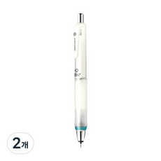 ZEBRA 斑馬牌 Del Guard GR Jumbo Grip自動鉛筆 白色, 0.5mm, 2個