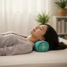 베고자니 피그먼트 차 베개, 비취, 1개