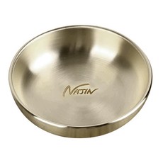 Najin 黃銅刮痧按摩盤 + 收納袋, 1個, 混色