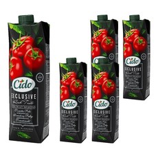 Cido 海鹽番茄汁, 5瓶, 1L