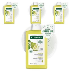 클로란 스케일링 샴푸 시트러스, 400ml, 4개
