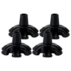 Pellis J 防滑拐杖橡膠墊 19mm 6爪, 單一顏色, 4個