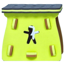 TWOBOO二寶地墊 夾心餅乾椅, EVA環保樹脂發泡, DIY組裝, 酸甜奇異果, 1個