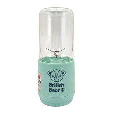 英國熊 玻璃隨身果汁機 二代, 320ml, HD-X13N, 藍色