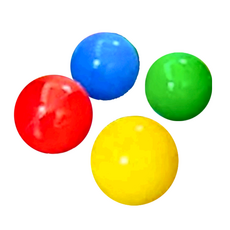索樂生活 兒童球池球屋遊戲用空心塑膠彩球 科學防誤吞圓球 Set 50顆, 7cm, 1組