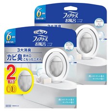 febreze 風倍清 日本原裝進口 廁所消臭芳香劑2件組, 2套, 14ml, 皂香