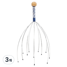 B2WIN 療癒頭皮按摩器, 3個, 混合顏色