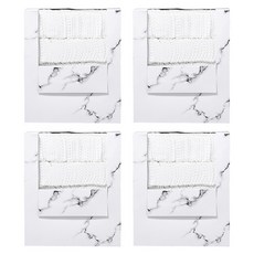 CHRISMA 3層壓花化妝棉套裝 柔軟舒適 適合敏感肌膚 浮雕質地 吸收效果佳 多用途設計 物超所值, 500片, 4盒