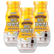 팔도 비빔장 버터간장소스, 200g, 3개