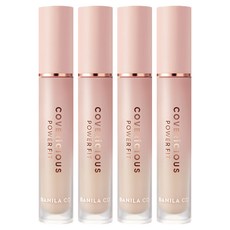 바닐라코 커버리셔스 파워 핏 컨실러 5.5g, 23호 피넛, 4개