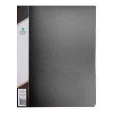 PP 主色板資料簿 A3 40入, 黑色, 1本