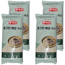 풍국면 쫄깃한 메밀 국수, 1kg, 4개