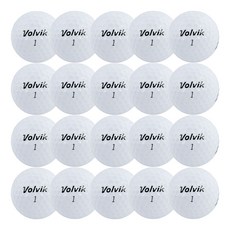 Volvik 高爾夫二手球 A+ 42.67mm, 1組, 白色(隨機出貨), 20顆