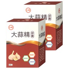 台糖 大蒜精膠囊 元氣體力up, 60顆, 2盒