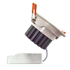 DANCELIGHT 舞光 微笑崁燈 15W LED-9DOS15WR3 9公分 時尚白 直徑107 x 66mm 黃光, 1個