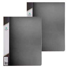 PP主色板資料簿 A3 40入, 黑色, 2本