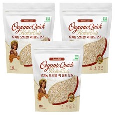 快熟燕麥片, 1kg, 3包