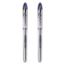 Uni 三菱 ball VISION 抗壓鋼珠筆 ub-200(08), 藍色, 2入