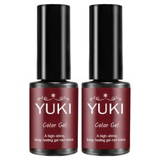 YUKI 彩色凝膠, 30號 風衣勃根地, 5g, 2個