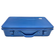 TOYO STEEL 東洋鋼鐵 鋼製單層手提收納箱 T-410 1.9kg, 1個