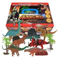 OZ TOY Terra Adventure 恐龍世界模型公仔收納盒套組 隨機出貨, 1套