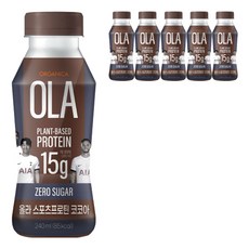 ORGANICA 無糖運動蛋白飲 可可口味, 240ml, 6瓶