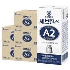 세브란스에이투 전용목장 단백우유, 180ml, 80개