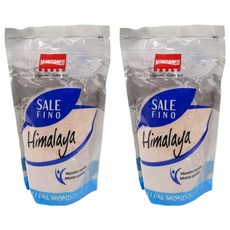 MONTOSCO 喜馬拉雅細粉紅鹽, 500g, 2個