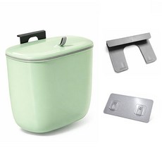 Essential Plus 掛式塑膠廚房垃圾桶, 綠色