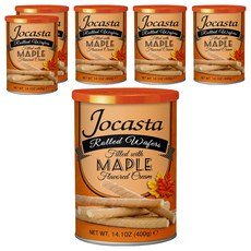 Jocasta Wafer Roll 楓味, 400g, 6個