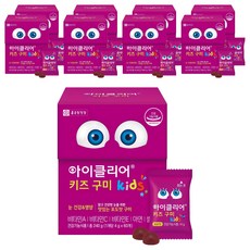 Chong Kun Dang 鍾根堂 Eyeclear 孩童綜合營養維他命軟糖, 60錠, 9個