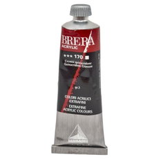 MaIMeRI 美利 BRERA 超細緻壓克力顏料 M0806170 S3 170QUINACRIDONE CRIMSON喹吖啶酮金, 60ml, 1色