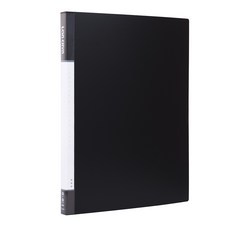 A3 PP主色板資料簿 - 20入, 黑色, 1本