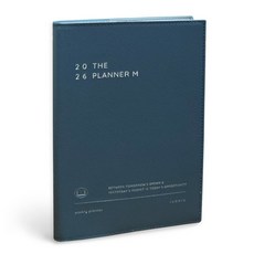 ICONIC 2026 The Planner M 週計畫本 行事曆, 04 鋼鐵藍, 1個