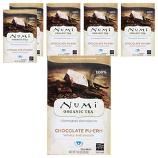 누미티 오가닉 초콜릿 보이차, 2.2g, 16개입, 6개