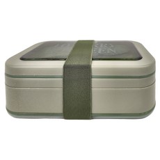 FORUOR FU TOGO 森沐輕食 雙層收納餐盒 綠色, 1個