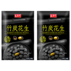 盛香珍 竹炭花生, 90g, 2包