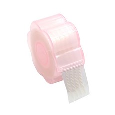 Midijin蕾絲雙眼皮貼 半月型 360入組+攜帶型收納盒, 1套, 單色