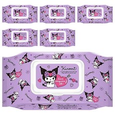 AKIRA 御衣坊 酷洛米 純水濕紙巾 可愛秘密 掀蓋式, 1入, 6包