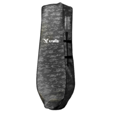 XNELLS 輕量高爾夫航空託運包, 黑色迷彩