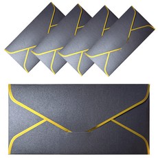 高級信紙零用錢信封, 深藍色, 5個