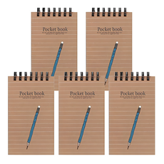 Toctoc 上翻筆記本, 條紋, 5個