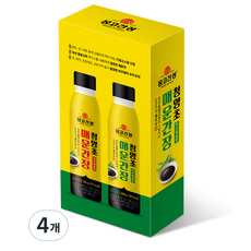몽고 청양초 매운간장 2개입 선물세트 손잡이끈 포함 약간매운맛 아주매운맛, 330g, 4개