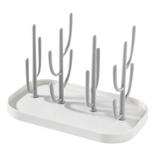 soonsooa 造型奶瓶晾乾架 F款, 灰色