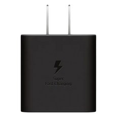 SAMSUNG 三星 25W旅充頭 T2510, 黑色, 1個